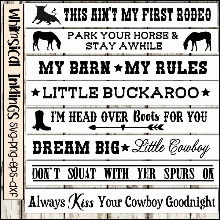 Download Western Svg Sign Bundle So Fontsy