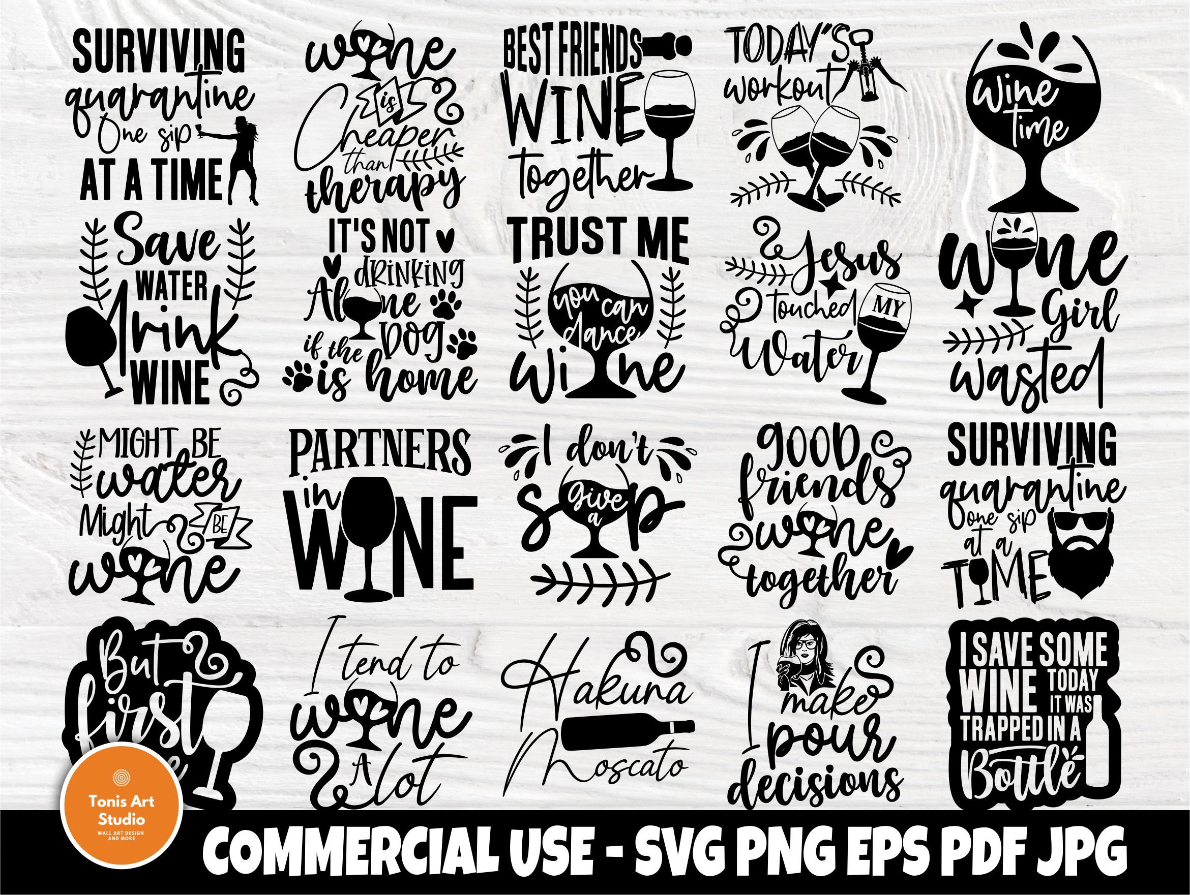 Download Wine Svg Bundle Wine Glasses Shirt Drinking Svg So Fontsy