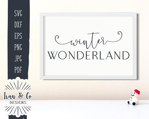 Download Winter Wonderland Svg Files Christmas Holidays Winter Svg 860548872 So Fontsy