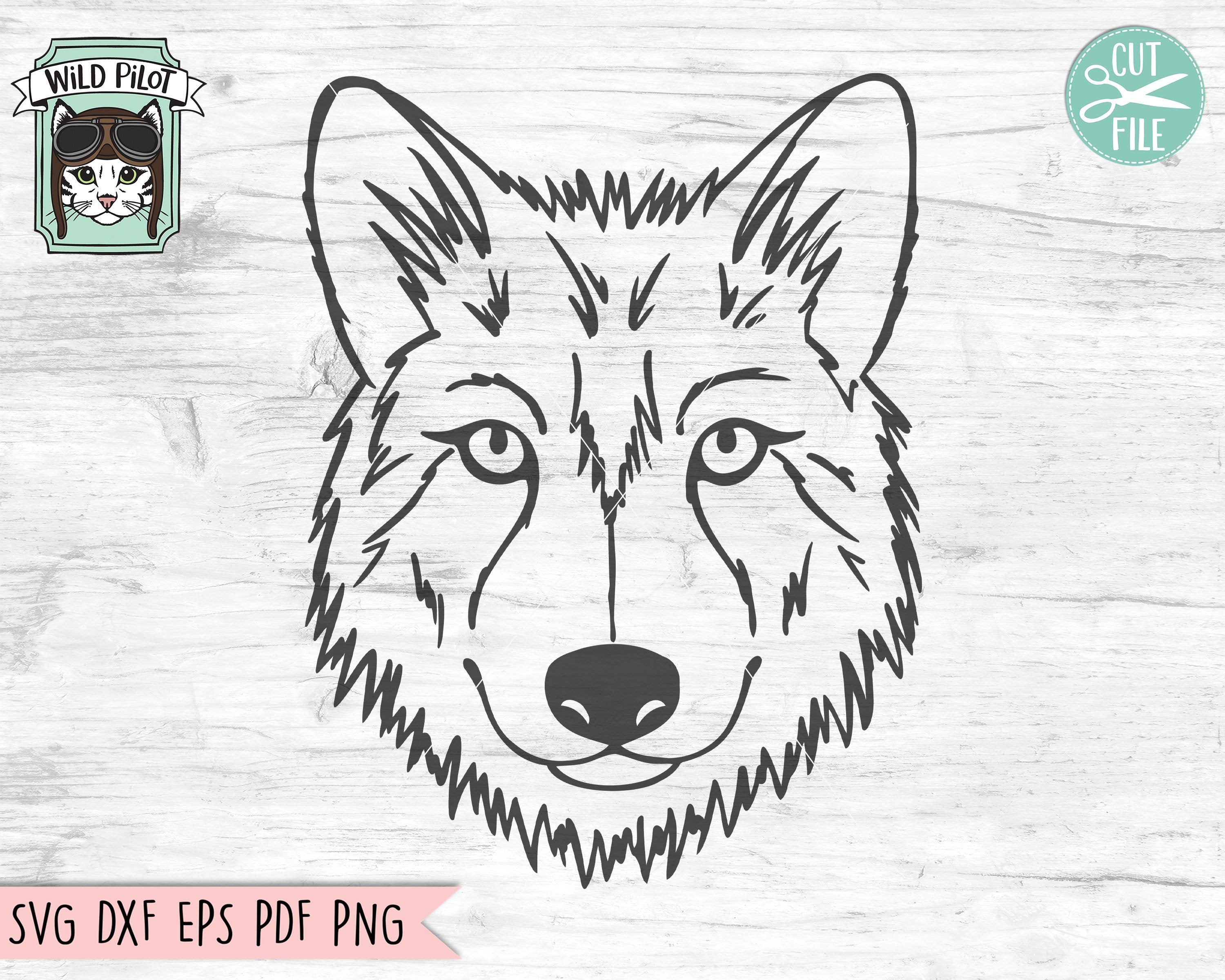 Download Cute Wolf Png Wolf Cricut File Commercial Use Wolf Svg Files For Cricut Animal Svg Clip Art Art Collectibles Tomtherapy Co Il