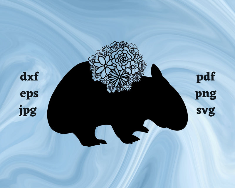 Wombat Mandala SVG Cut File - So Fontsy