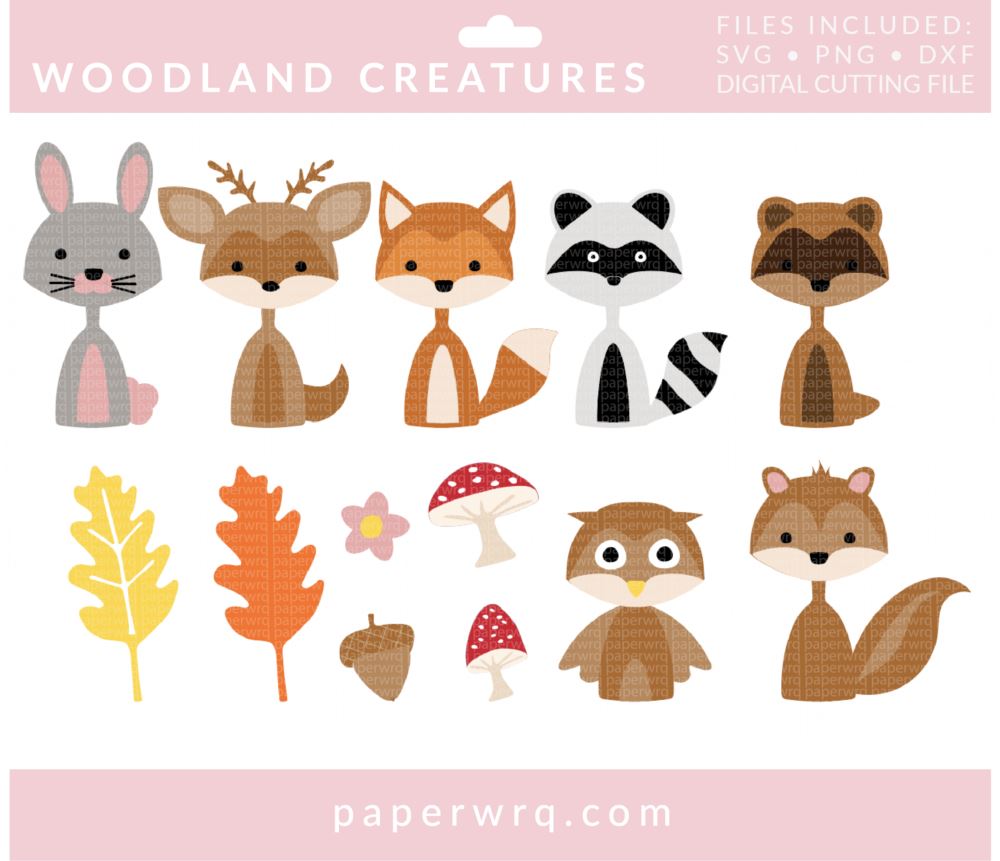 Download Woodland Creatures So Fontsy