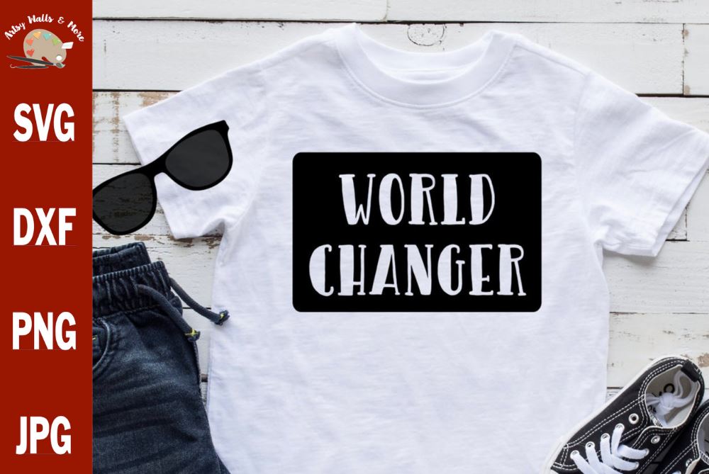 Download World Changer Svg Future World Changer Cute Baby Onesie Svg Girl Boy Toddler T Shirt So Fontsy
