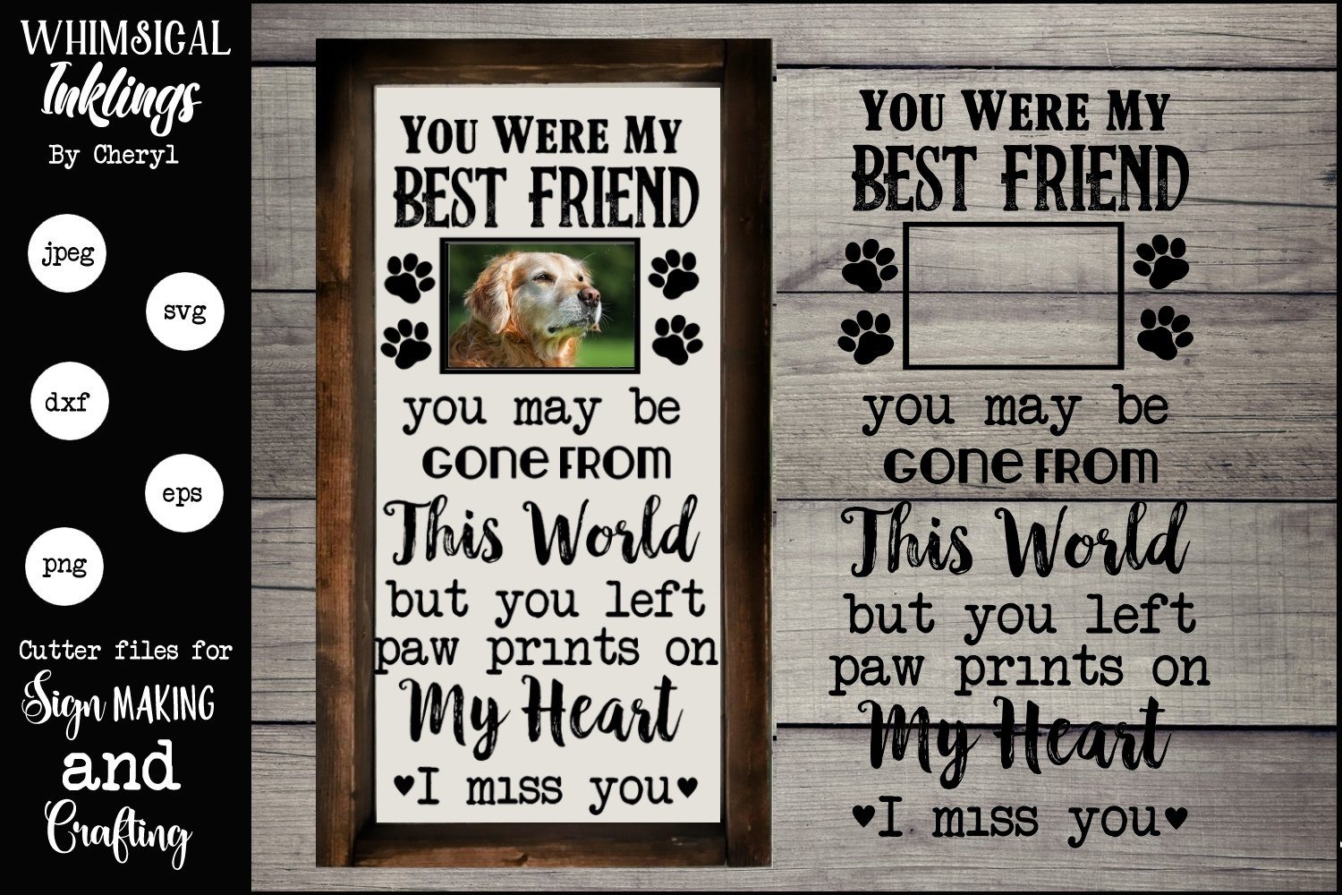 You Were My Best Friend Dog Svg So Fontsy
