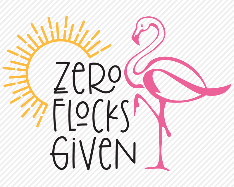 zero flocks given svg