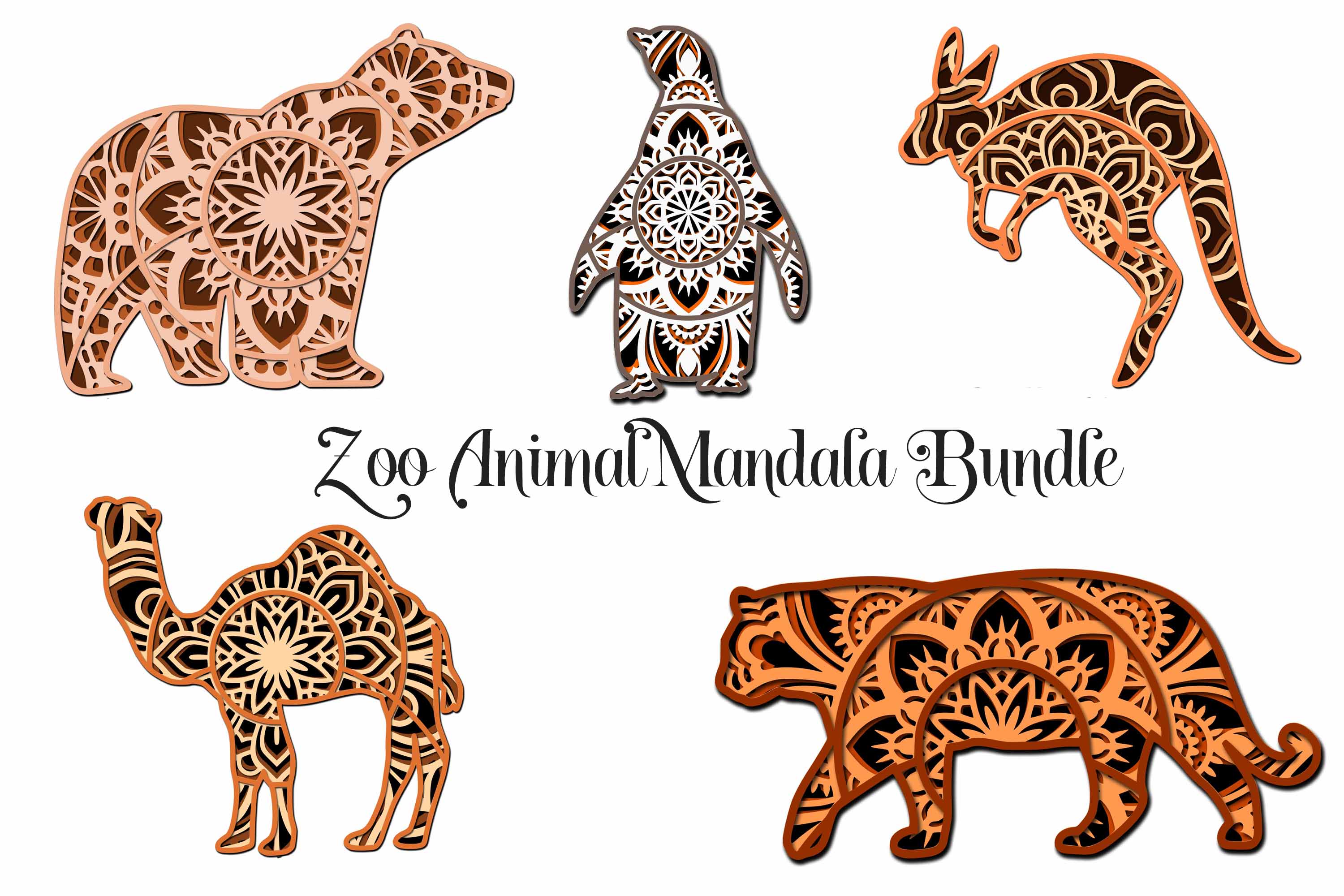 Free Free 135 Layered Animal Mandala Svg SVG PNG EPS DXF File