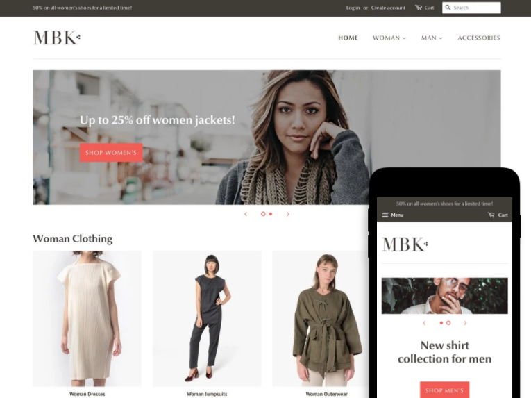 Minimal Shopify Theme