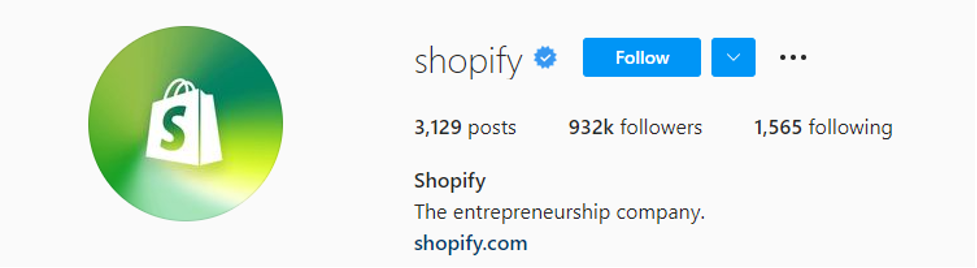 shopify instagram