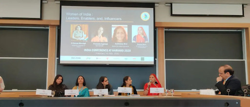 Ruma Devi at Harvard University