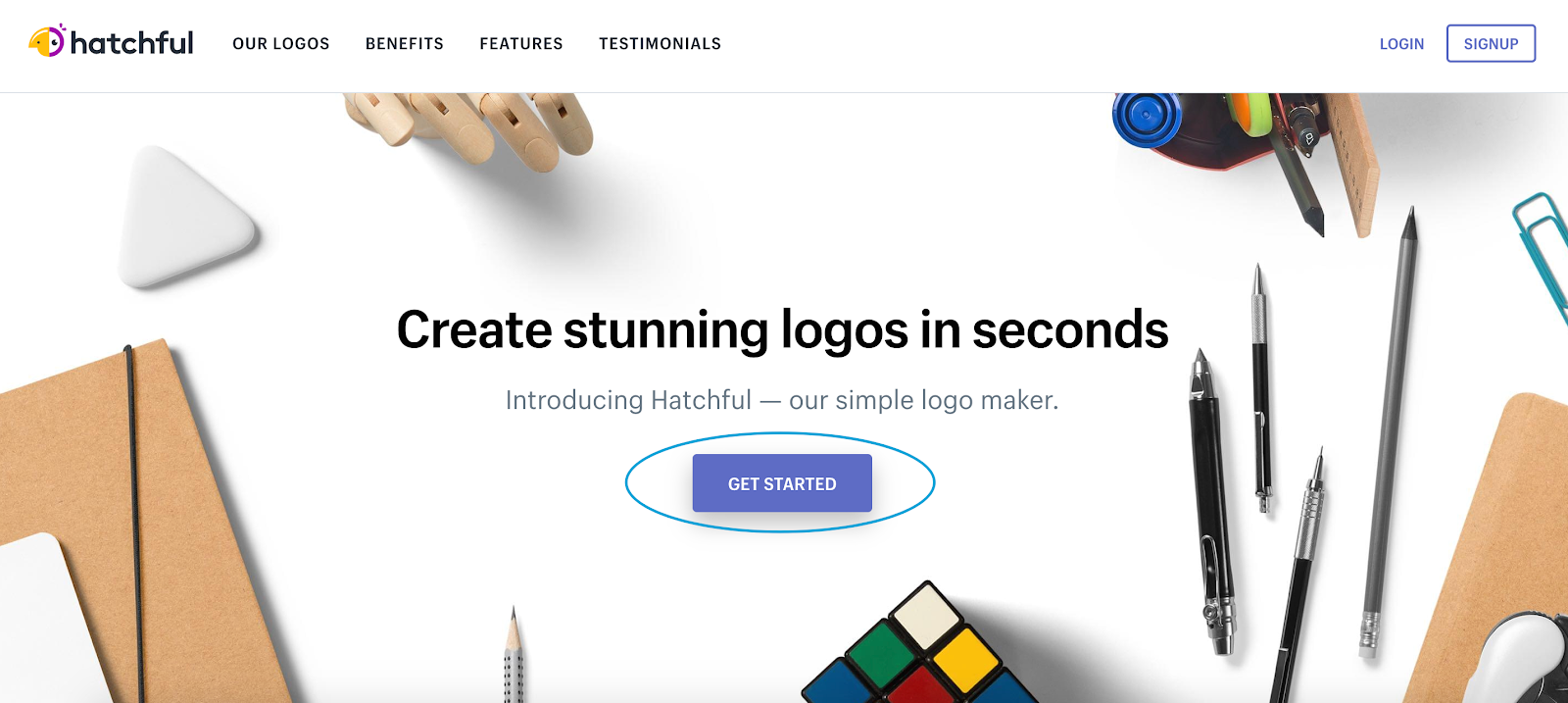 hatchful shopify logo maker step 1