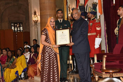 nari shakti award to ruma devi