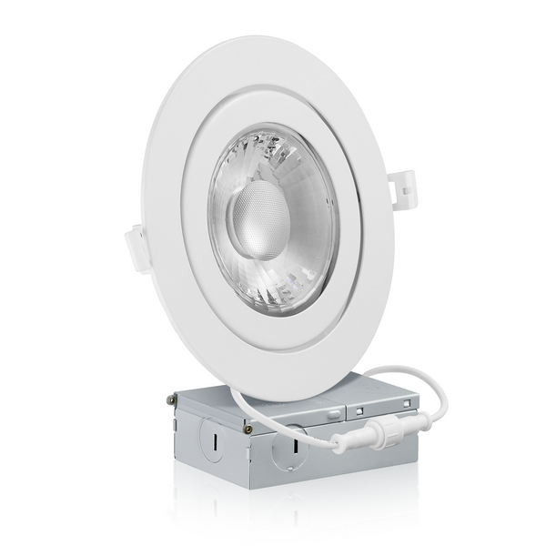 Qplus 6 Inch LED Recessed Slim Gimbal