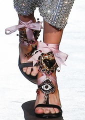 dsquared2 embellished sandals