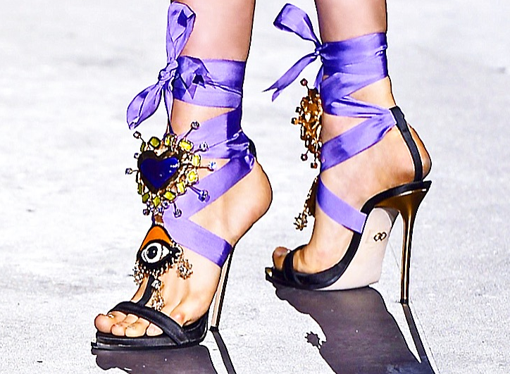 dsquared2 embellished sandals