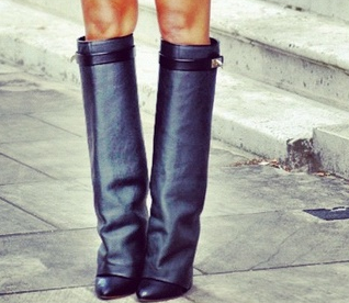 givenchy shark tooth boots