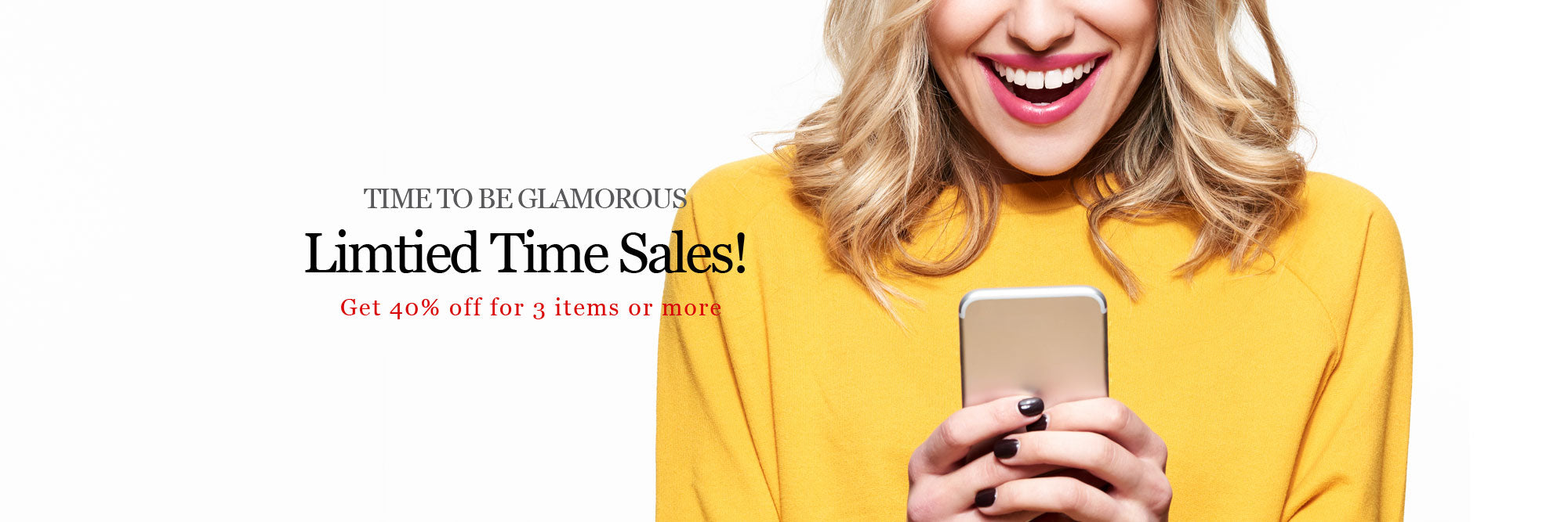 Glamorousky Limited Time Sales