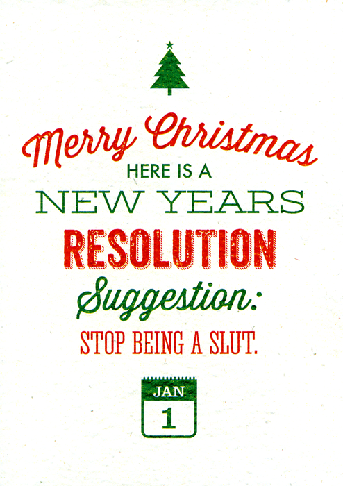 Rude Christmas Cards - Hilariously funny - Offensive 