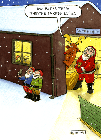 Funny Christmas cards - Seasonal humour to downright rude xmas cards ...