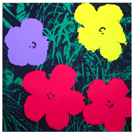 Resultat d'imatges de THE FLOWERS ANDY WARHOL