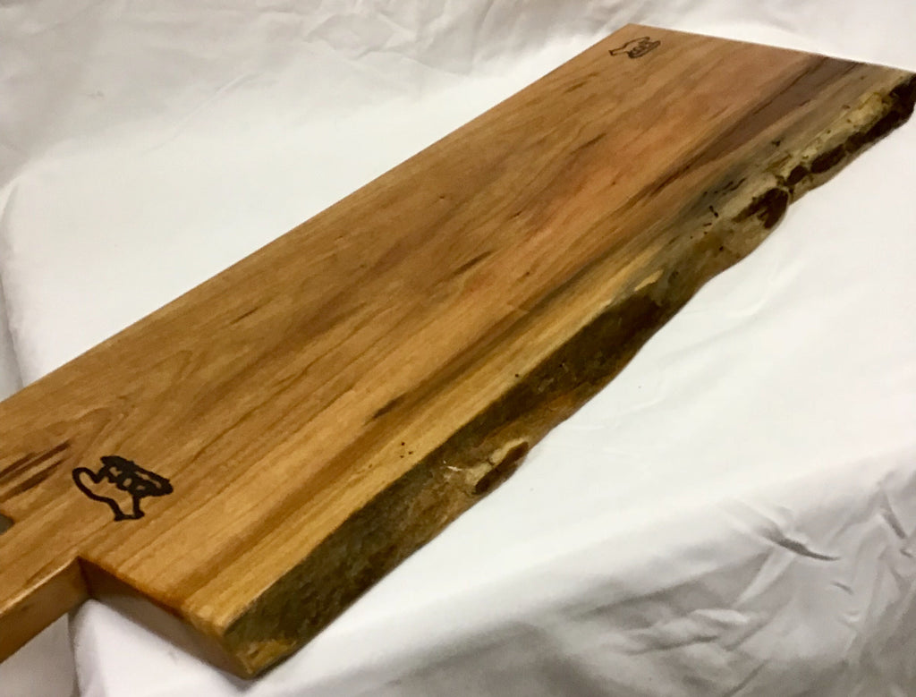 Charcuterie Board (Live Edge Bocote) – Rainy Day Wood Co.