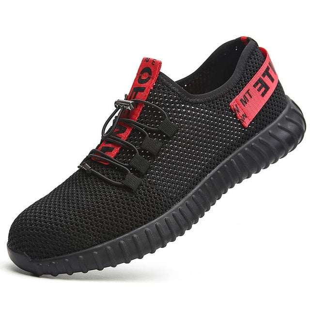 lightweight breathable safety trainers