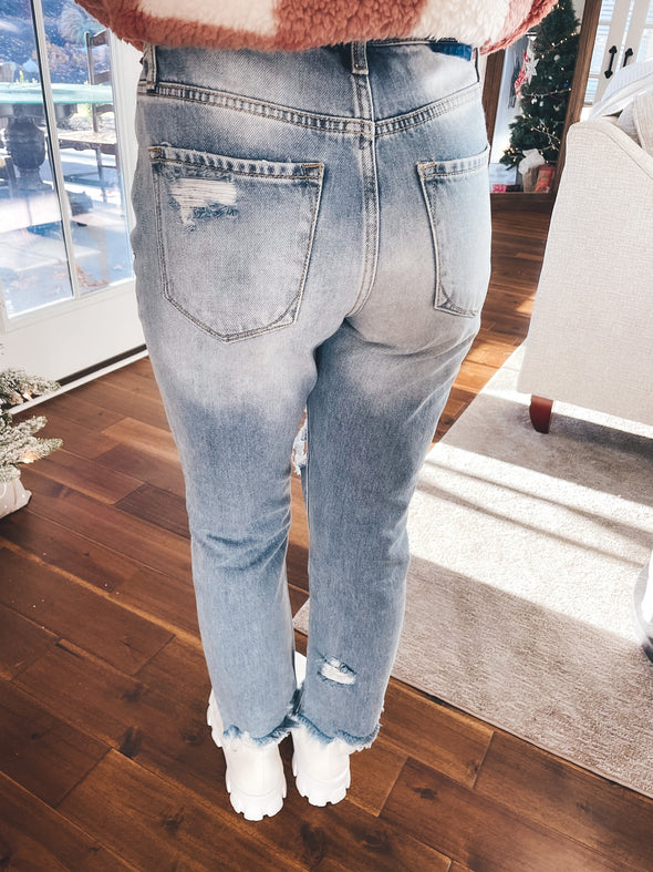 On The Moon High Waisted Jeans