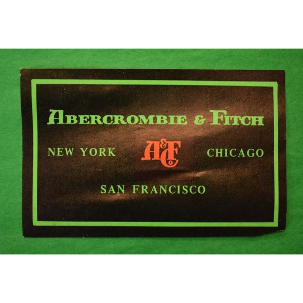vintage abercrombie and fitch labels