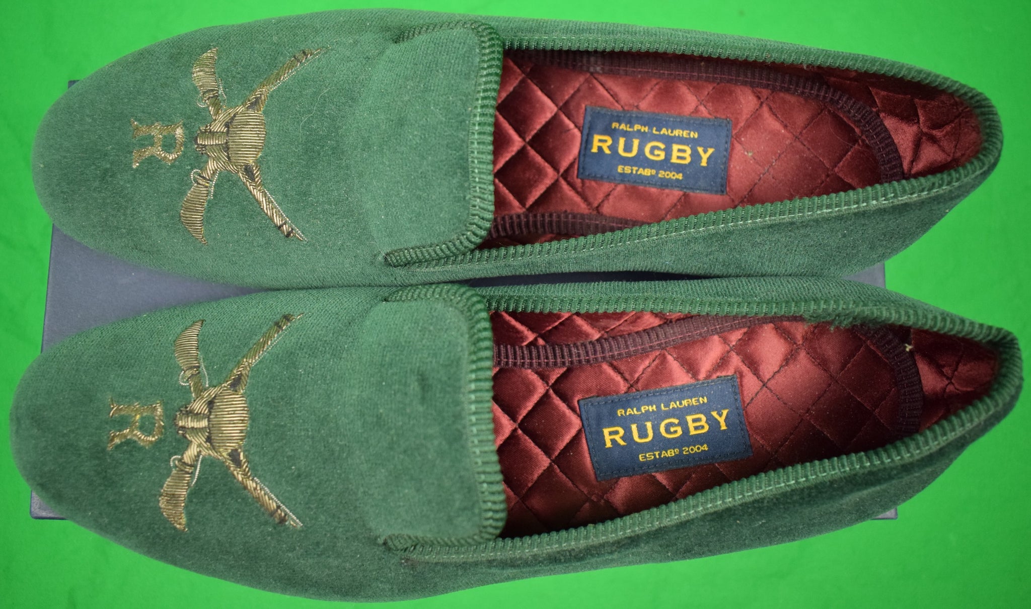 Rugby Ralph Lauren Green Velvet 'Fox 