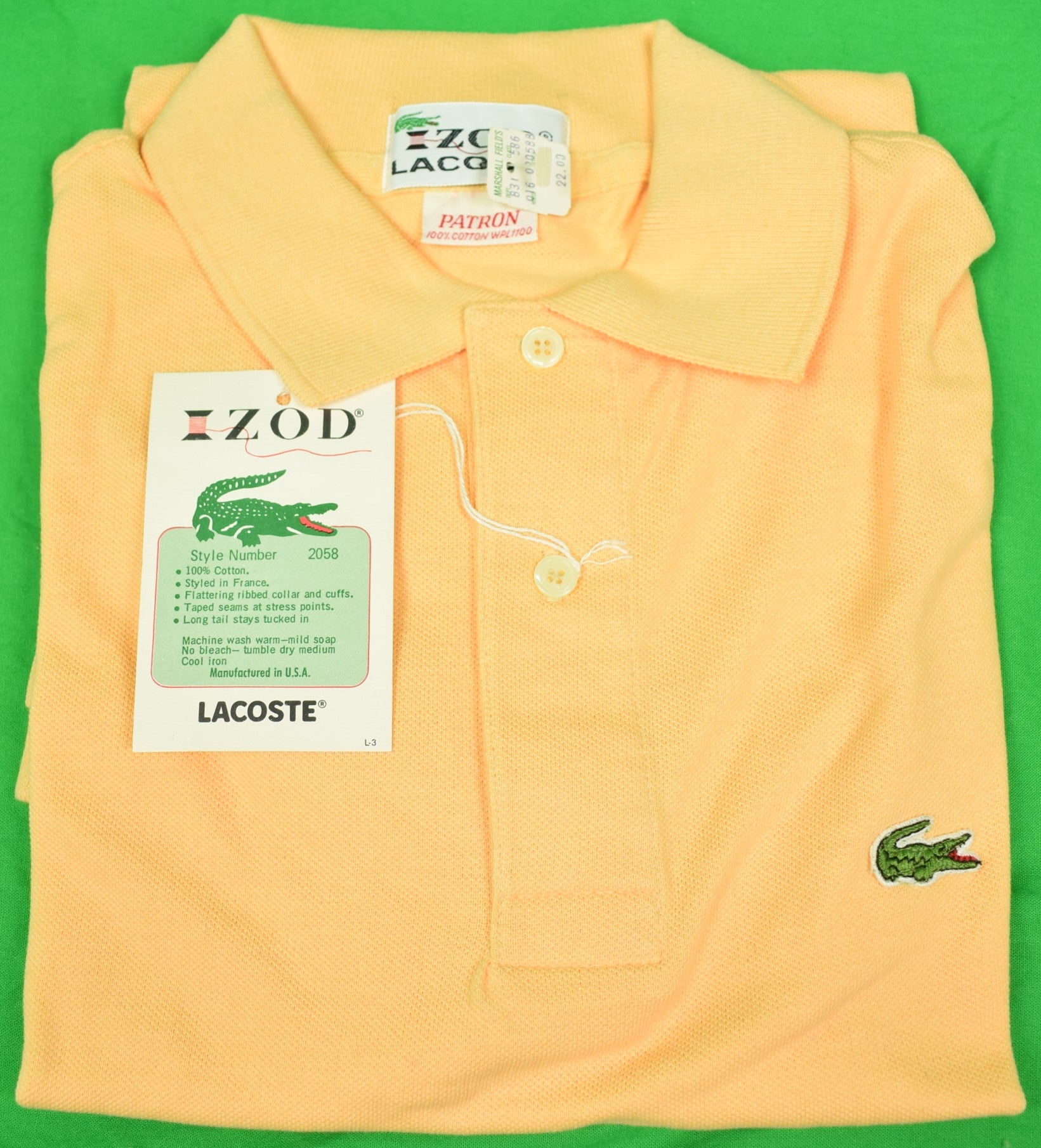 are izod and lacoste the same