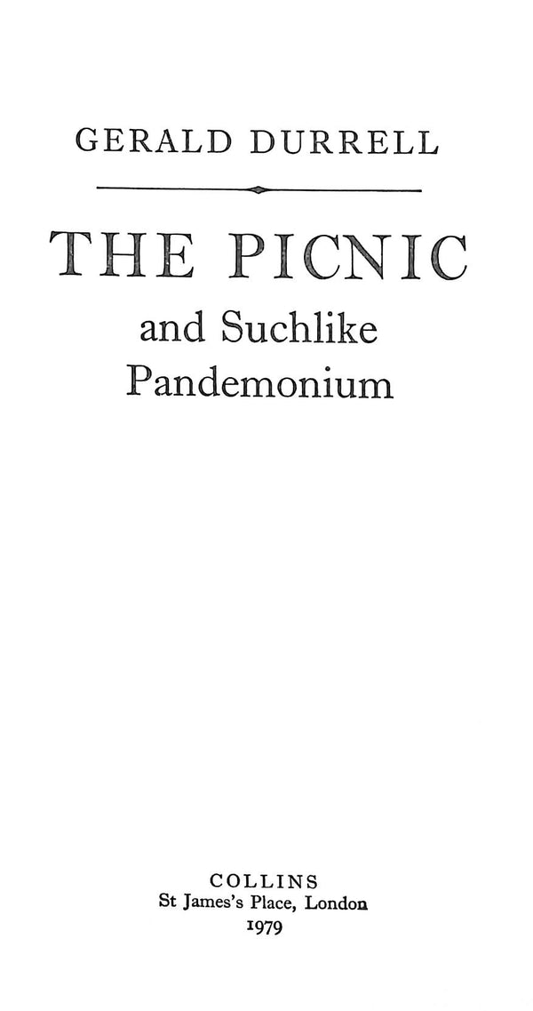 essay on pandemonium at the picnic