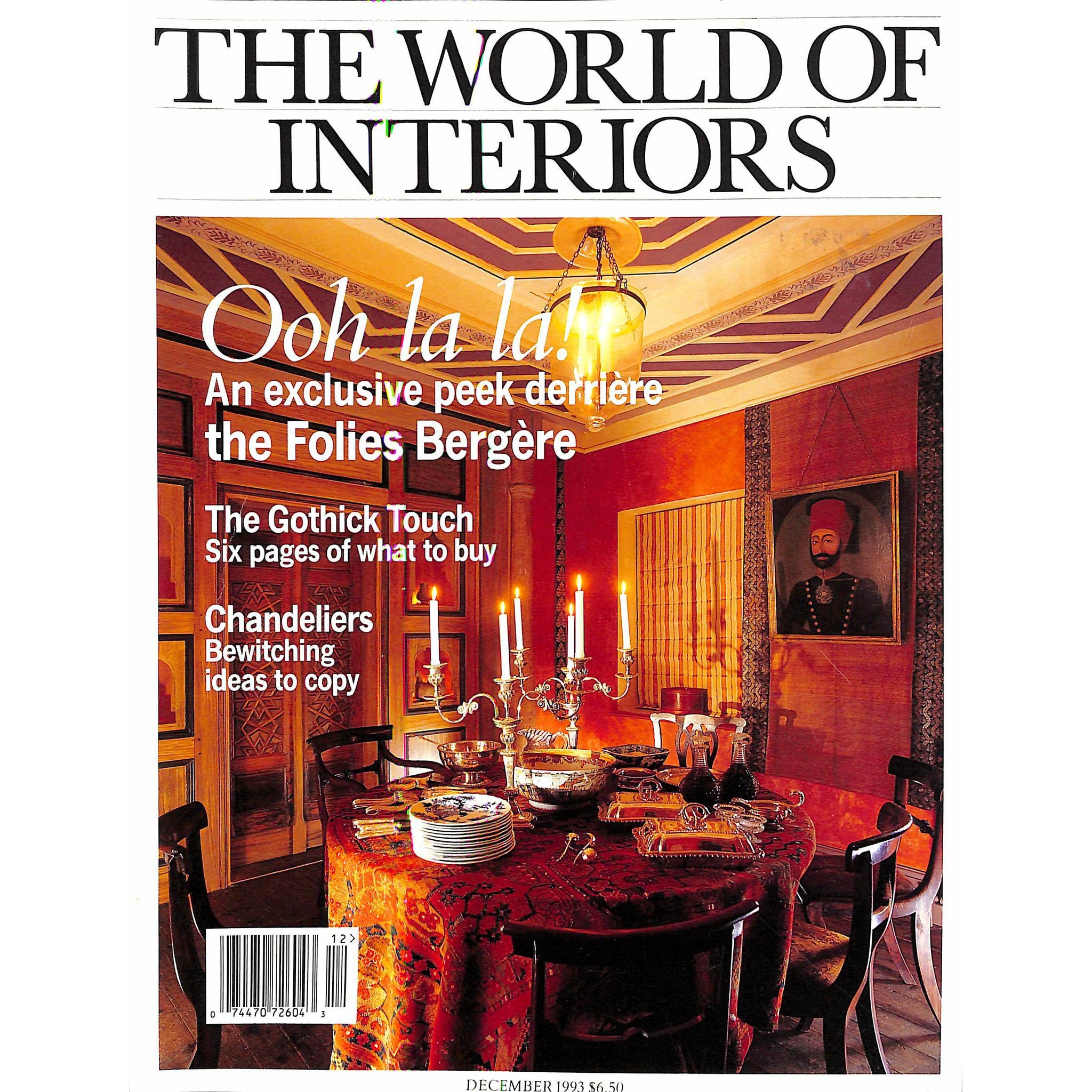 The World Of Interiors December 1993