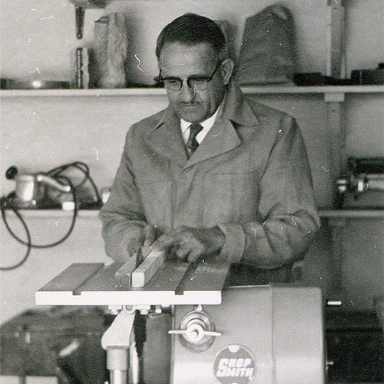 Ettore Steccone Cutting Wood