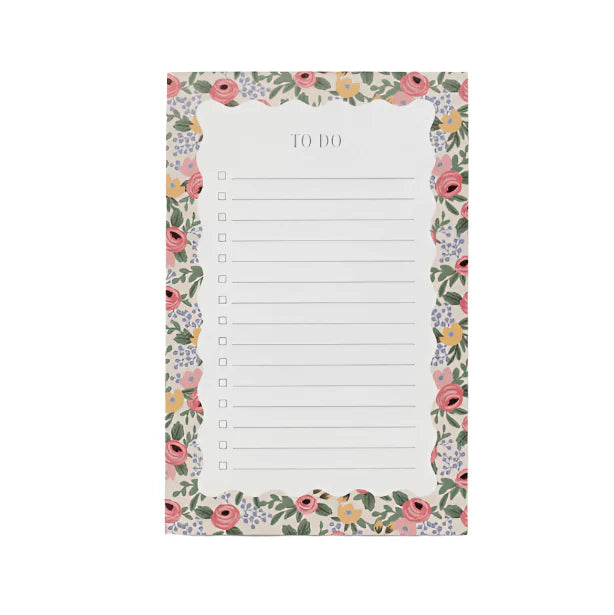 Rosa Checklist Notepad