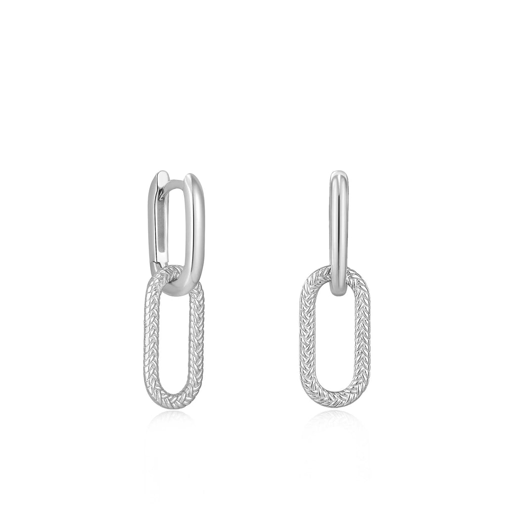 Ania Haie Forget Me Knot Huggie Hoop Earrings