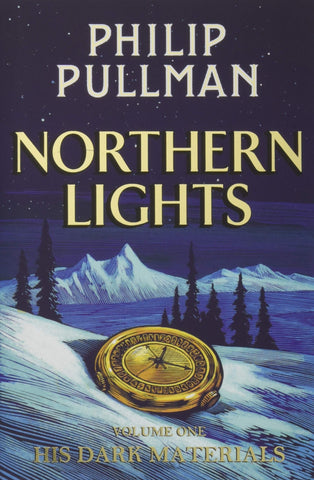 Book cover taken from Amazon UK of the Nothern Lights novel written by Philip Pullman