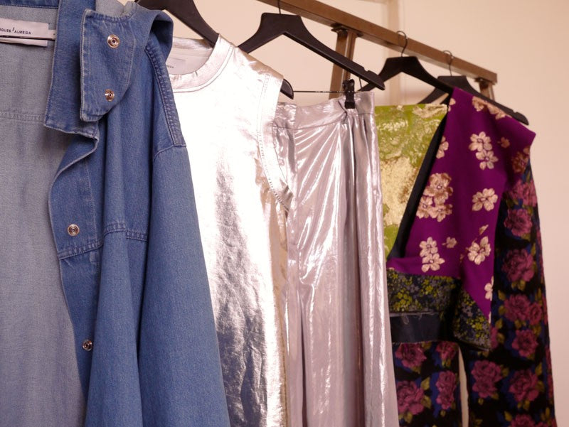 Newgen showroom London Fashion Week Marques Almeida