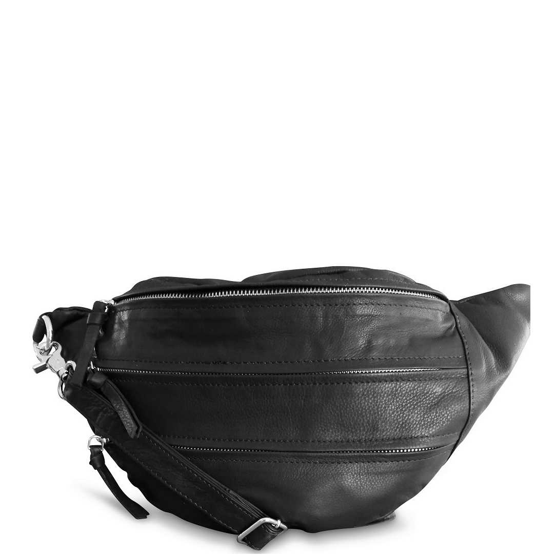 Billede af Style Feliz i sort. Super fed oversized bumbag / bæltetaske (unisex)