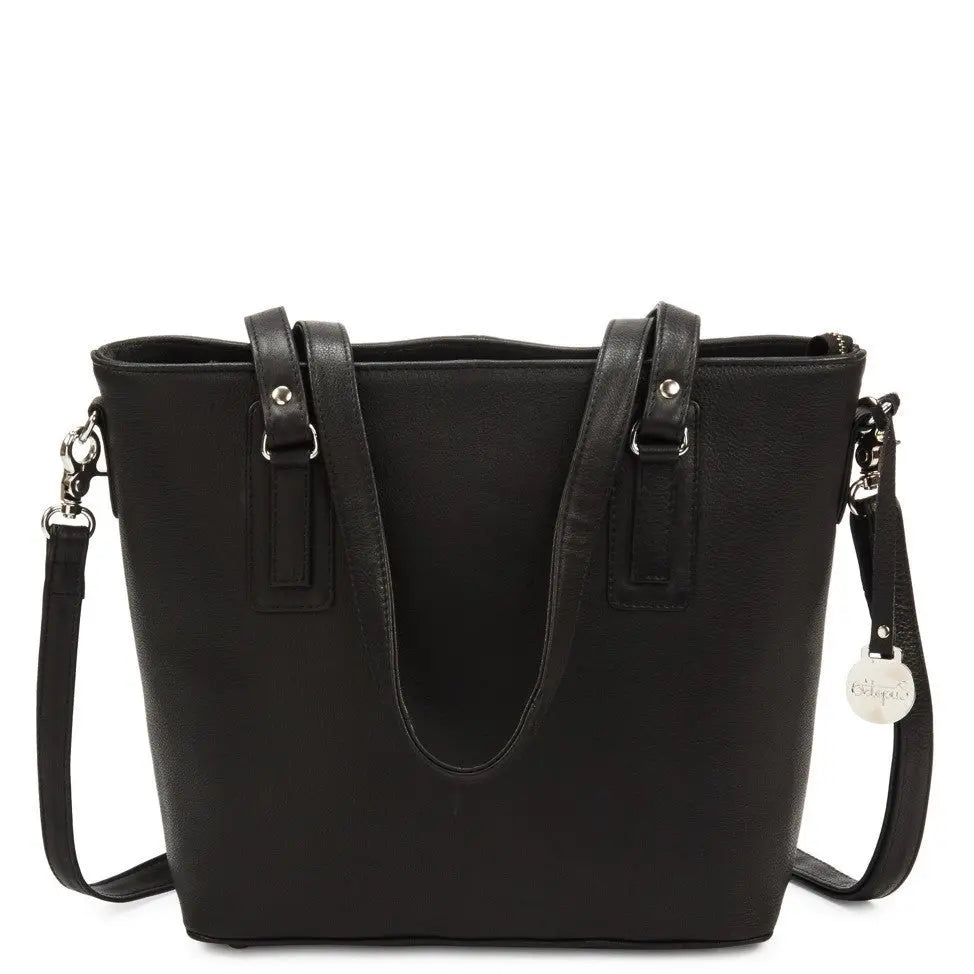 Billede af Style Muscat i sort. Enestående håndtaske & skuldertaske i lækkert læder