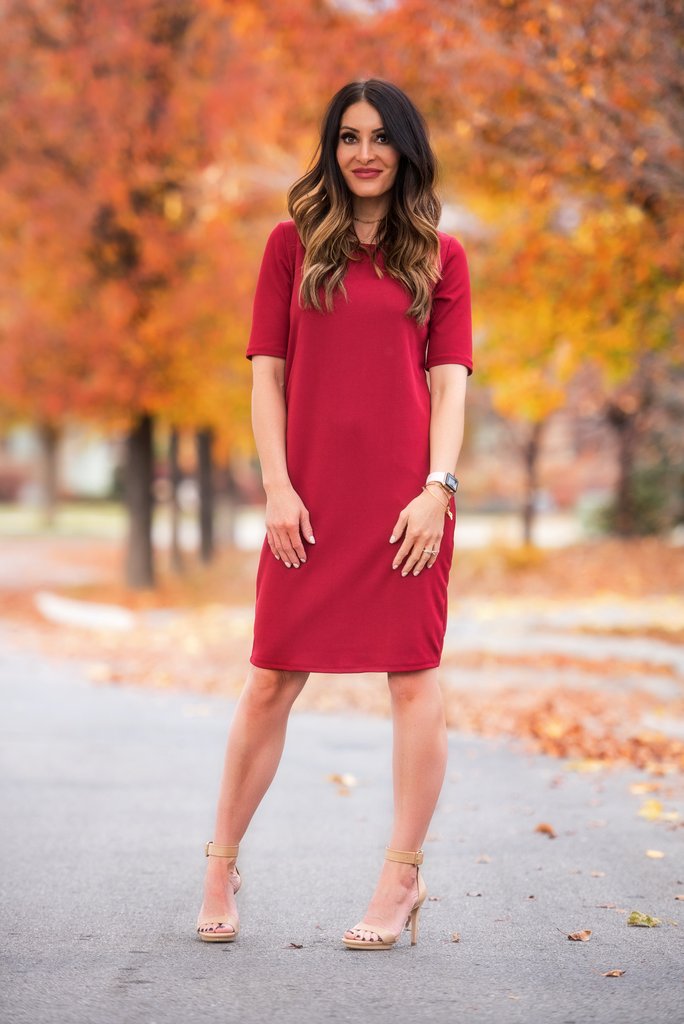 Modest Shift Dress