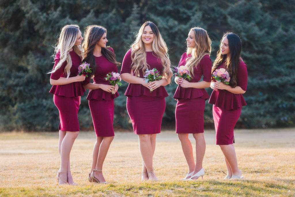 Modest Bridesmaids Dresses