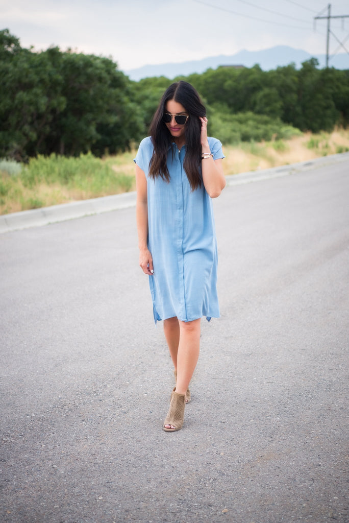 overall dress modest