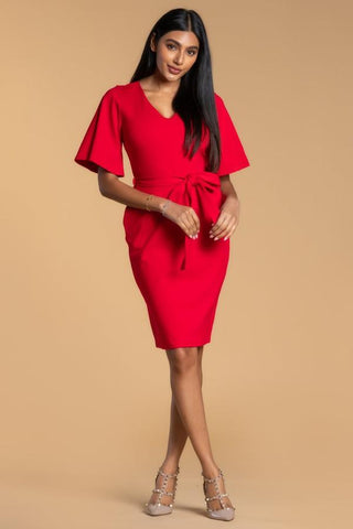 Brigitte Brianna Milan Dress in Red