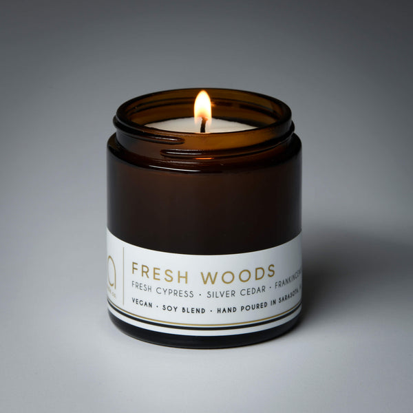 wooden wick candle care — Sable Candle Co.