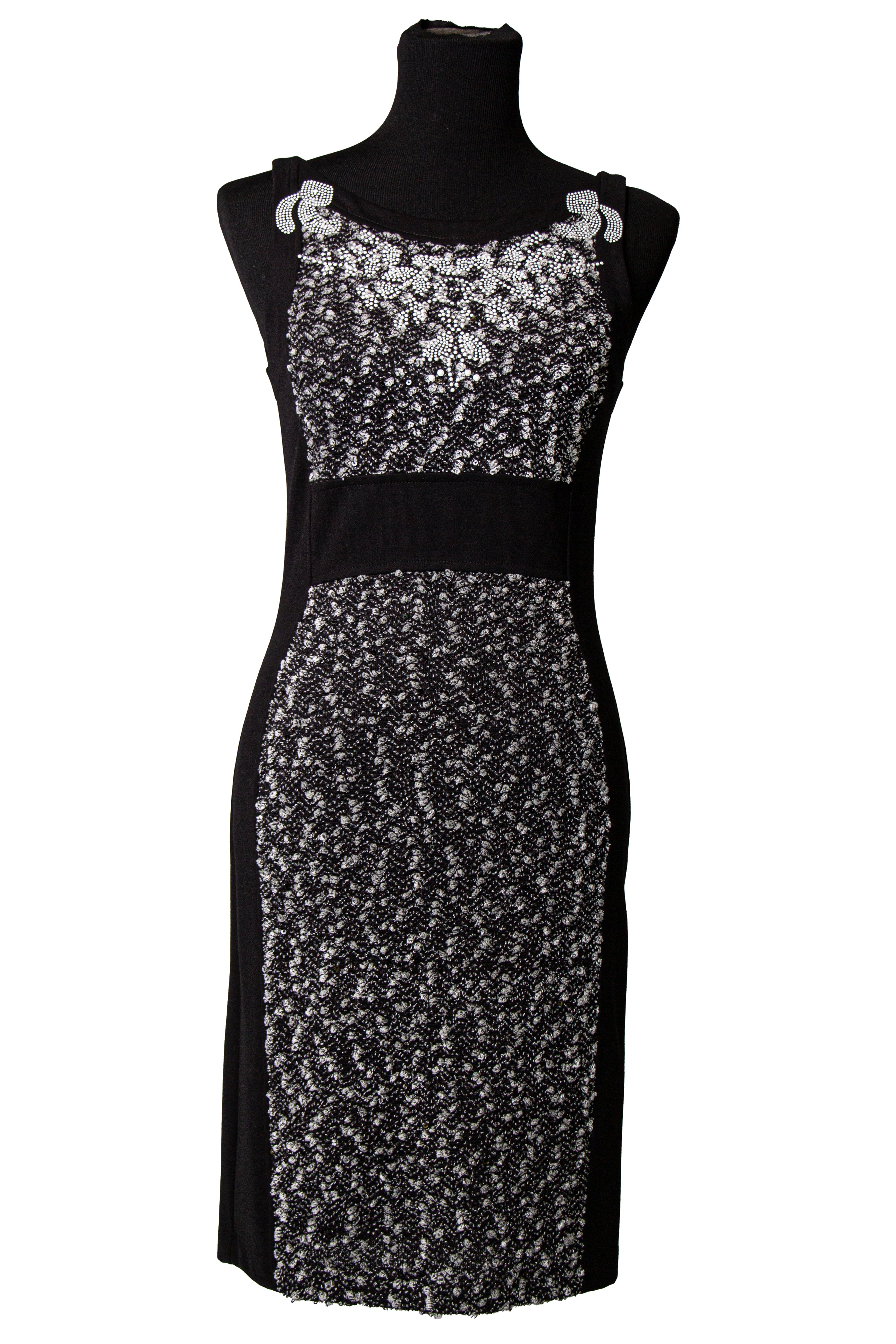Embellished Sleeveless Dress - W1491012