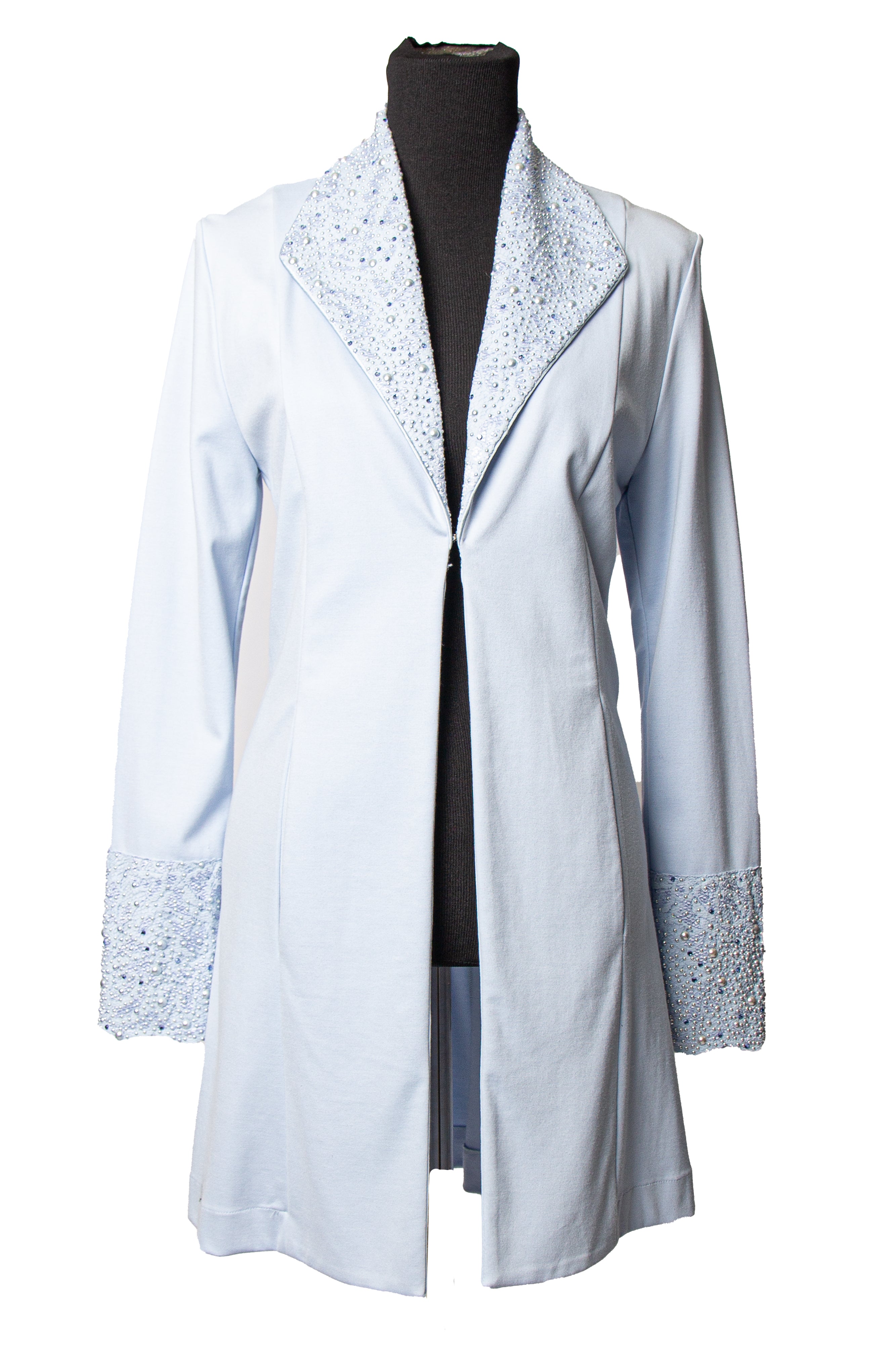 Ponte Pearl Degrade Spectator Jacket - W242P009