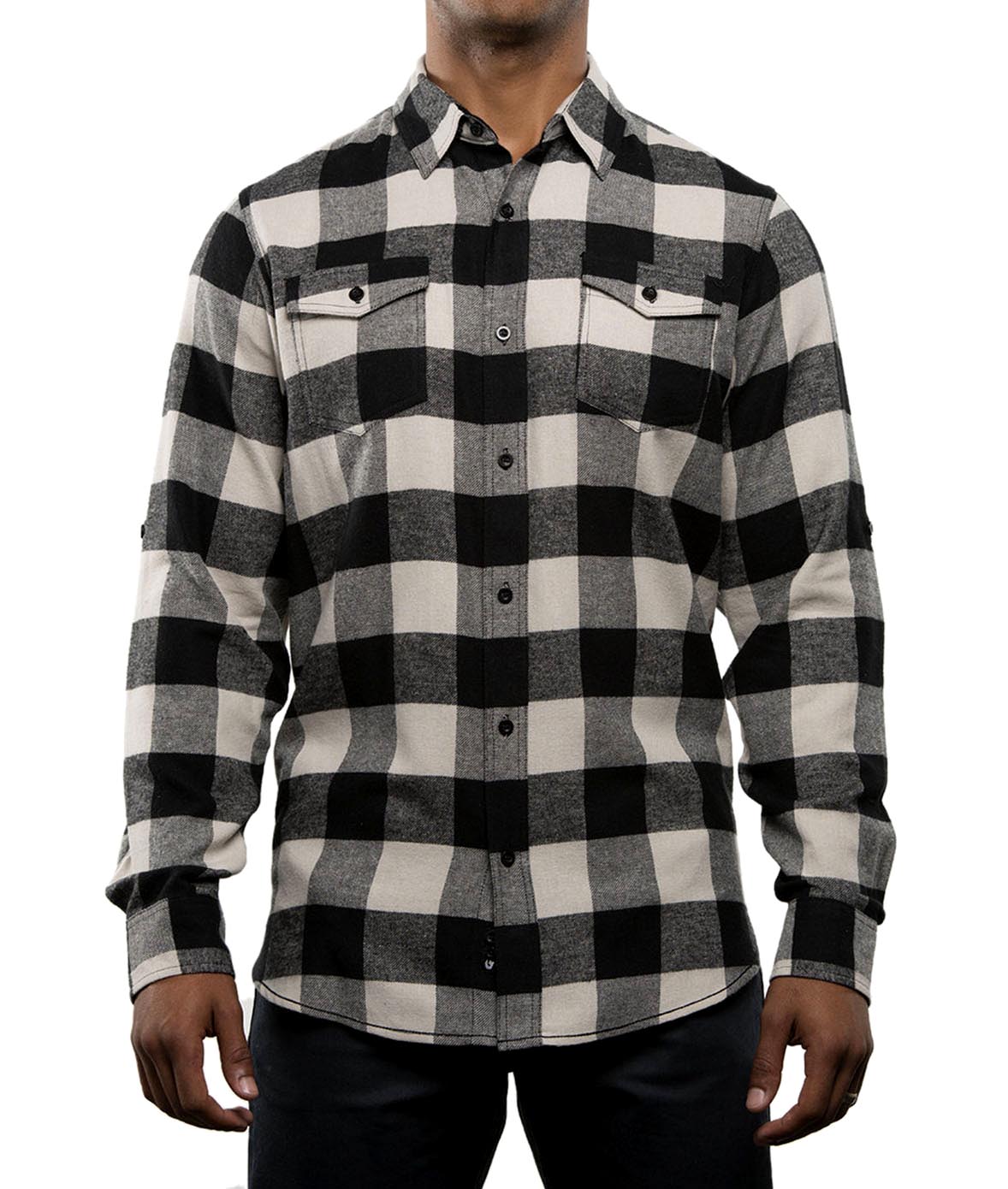 Shop Nayked Apparel Men's Ridiculously Soft Button Down Plaid Flannel Shirt  | Comfort Tops, Shirts.