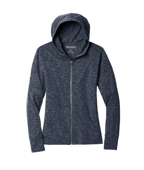 Women's Ridiculously Soft Lightweight Full-Zip Hoodie - Nayked Apparel