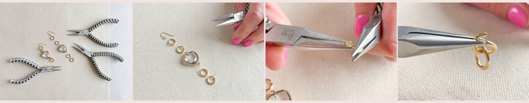 Using Jewelry Connectors To Make Easy Earrings - Happy Hour Projects