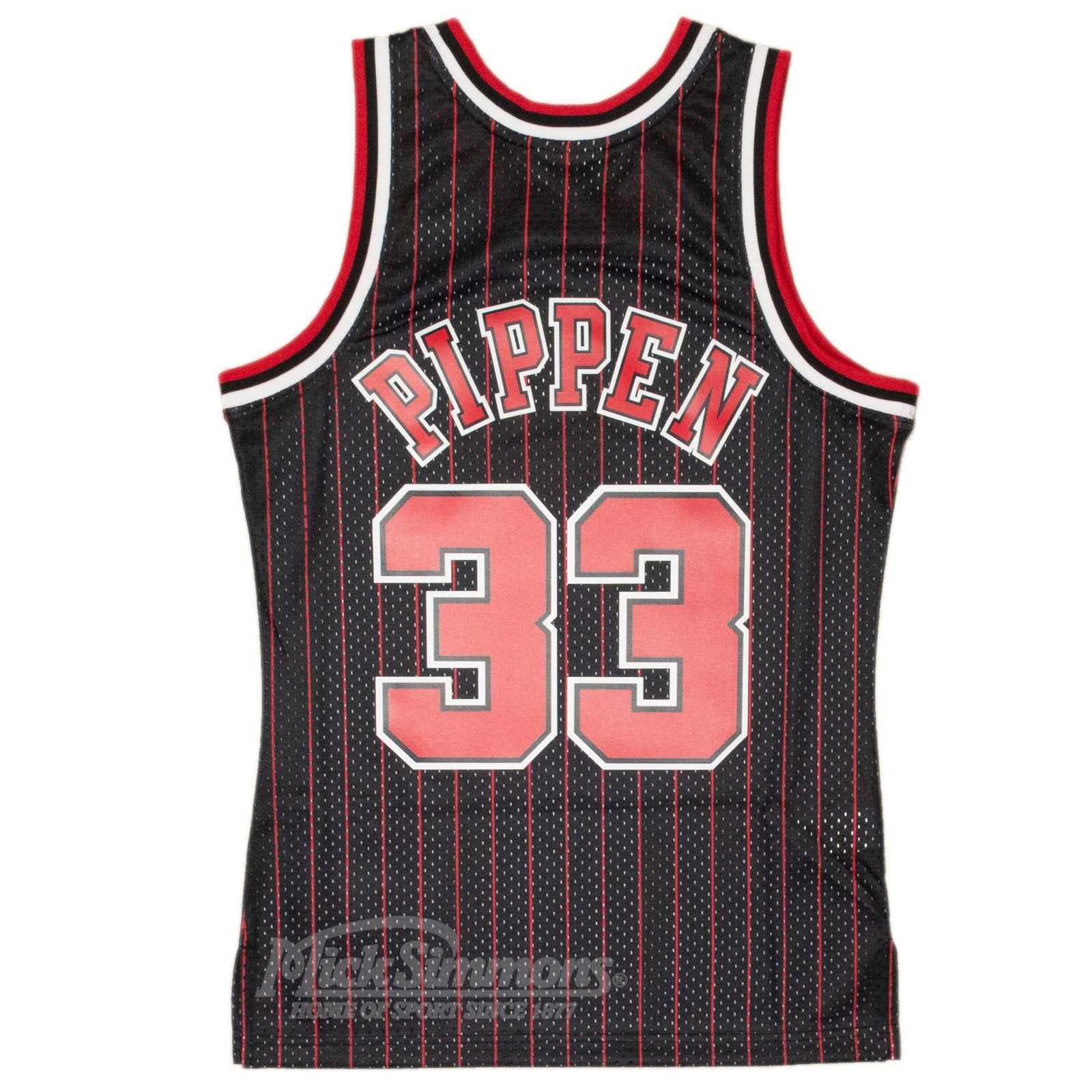 Chicago Bulls Scottie Pippen 33 Alternate 1995-96 NBA Hardwood Classics ...