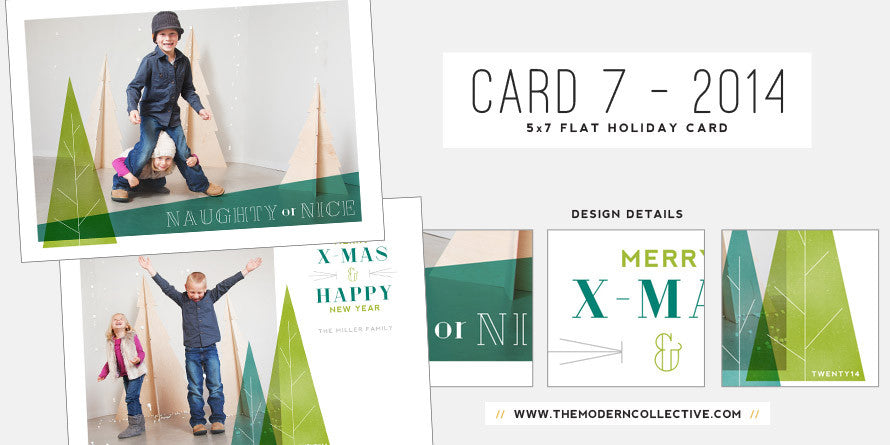 2014 Holiday Card Collection for Photographers | The Modern Collective